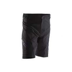 Szorty Na Rower Mtb St 900 Męskie. Czarne spodenki i szorty męskie ROCKRIDER, s, bez wzorów, z elastanu. Za 129,99 zł.