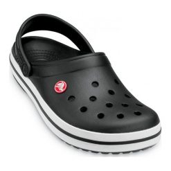 Crocs Crocband Black 41,5 (w10/m8). Czarne klapki męskie Crocs, bez wzorów. W wyprzedaży za 169,00 zł.