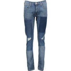 Dżinsy "Luke"- Slim fit - w kolorze niebieskim. Niebieskie jeansy męskie Lee, m, w paski, klasyczne. W wyprzedaży za 139,95 zł.