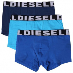 Diesel 3-pak bokserki męskie Shawn S wielokolorowy. Bokserki męskie Diesel, bez wzorów, z gumy. Za 179,00 zł.