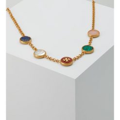 Naszyjniki damskie: Tory Burch SEMI PRECIOUS MULTI NECKLACE Naszyjnik multi/goldcoloured
