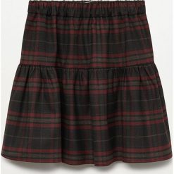 Mango Kids - Spódnica dziecięca Crown 116-164 cm. Niebieskie spódniczki dziewczęce Mango Kids, bez wzorów, z elastanu, mini, rozkloszowane. Za 89,99 zł.