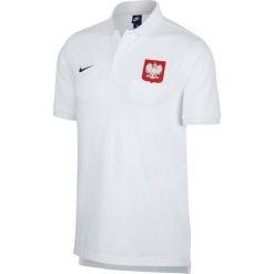 Koszulki sportowe męskie: Nike Koszulka męska Reprezentacji Polski biała r. S (891482-102)