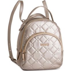 Plecak LIU JO - S Backpack A69140 E0007 Gold 00529. Żółte plecaki damskie Liu Jo, bez wzorów, ze skóry ekologicznej, eleganckie, bez dodatków. Za 519,00 zł.