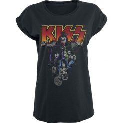 Kiss Band-Photo Koszulka damska czarny. Czarne koszulki damskie Kiss, l, bez wzorów, bez kołnierzyka, bez rękawów. Za 94,90 zł.