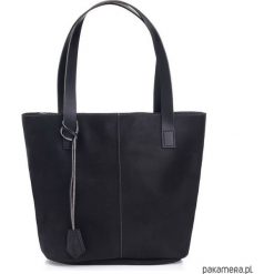 Skórzana Torebka Handmade Tegula Medela Atera. Czarne torebki klasyczne damskie Pakamera. Za 903,00 zł.