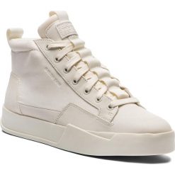 Sneakersy G-STAR RAW - Rackam Core Mid D10764-A599-110 White. Białe sneakersy męskie G-Star RAW, bez zapięcia. W wyprzedaży za 359,00 zł.