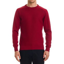 Sweter w kolorze czerwonym. Czerwone swetry męskie GALVANNI, m, bez wzorów, z bawełny, z okrągłym kołnierzem, bez kaptura. W wyprzedaży za 209,95 zł.