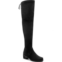 Buty zimowe damskie: Muszkieterki STUART WEITZMAN – Midland Black Suede