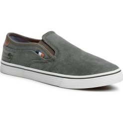 Tenisówki WRANGLER - Odyssey Slip On WM01041A Military 020. Zielone półbuty męskie Wrangler, bez wzorów, z gumy, bez zapięcia. Za 199,00 zł.