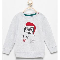 Bluza z nadrukiem - Jasny szar. Szare bluzy niemowlęce Reserved, z nadrukiem. Za 29,99 zł.