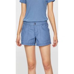 Columbia - Szorty. Niebieskie szorty damskie marki Columbia, z bawełny, casualowe. Za 169,90 zł.