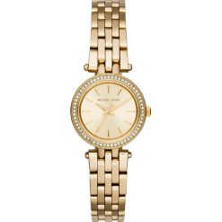 Zegarek MICHAEL KORS - Petite Darci MK3295 Gold/Gold. Żółte zegarki damskie Michael Kors. Za 1150,00 zł.