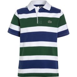 Bluzki dziewczęce bawełniane: Lacoste Sport TENNIS Koszulka polo white/ocean green