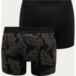 Levi's - Bokserki (2-pack). Czarne bokserki męskie Levi's®, s, bez wzorów, z elastanu. Za 119,90 zł.