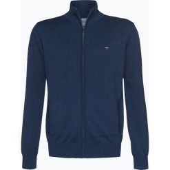 Fynch Hatton - Kardigan męski, niebieski. Niebieskie kardigany męskie marki Fynch-Hatton, xl, bez wzorów, z bawełny. Za 299,95 zł.
