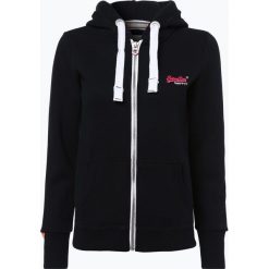 Bluzy damskie: Superdry – Damska bluza rozpinana, niebieski