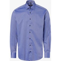 Eterna Modern Fit - Koszula męska – niewymagająca prasowania, niebieski. Niebieskie koszule męskie Eterna Modern Fit, m, bez wzorów, z bawełny, bez kołnierzyka, bez rękawów. Za 249,95 zł.