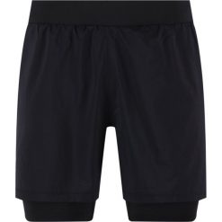 Szorty sportowe Under Armour Qualifier Speedpocket 2-in-1 1355449. Czarne spodnie męskie Under Armour, m, bez wzorów, z nylonu, sportowe. Za 239,00 zł.