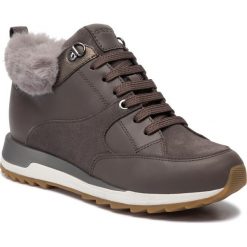Sneakersy GEOX - D Aneko B Abx B D943FB 08522 C6004 Chestnut. Pomarańczowe półbuty damskie Geox, ze skóry. W wyprzedaży za 369,00 zł.