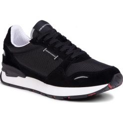 Sneakersy EMPORIO ARMANI - X4X303 XM324 R818 Black/Black. Czarne sneakersy męskie Emporio Armani, bez zapięcia. W wyprzedaży za 549,00 zł.