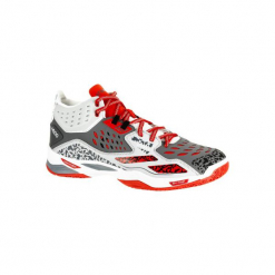 Buty do piłki ręcznej H500 MID męskie. Szare buty do koszykówki męskie ATORKA, z kauczuku. Za 199,99 zł.