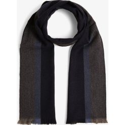 Gant - Szalik męski, szary. Szare szaliki męskie GANT, w paski, z wełny. Za 249,95 zł.