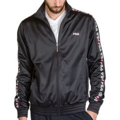 FILA TAPE TRACK JACKET > 681867-002. Bluzy męskie Fila, xl, bez wzorów, z poliesteru, street, z kontrastowym kołnierzykiem, z długim rękawem, długie, bez kaptura. W wyprzedaży za 199,99 zł.