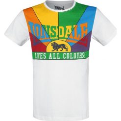 T-shirty męskie: Lonsdale London Loves All Colours T-Shirt biały