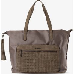 Suri Frey - Damska torba shopper – Daggy, beżowy. Brązowe torby damskie na zakupy SURI FREY, bez wzorów, duże, bez dodatków. Za 299,95 zł.