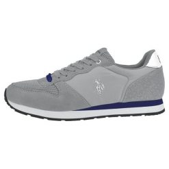 U.S. Polo Assn. Tenisówki Męskie Soren 46 Szary. Szare trampki męskie U.S. Polo Assn., bez wzorów, bez zapięcia. Za 339,00 zł.