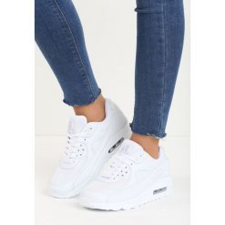 Białe Buty Sportowe Classical Nilda. Białe buty sportowe damskie Born2be, z materiału. Za 89,99 zł.