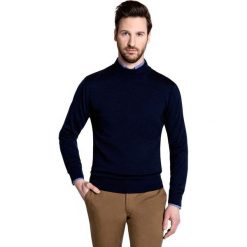Sweter OTTAVIO SWG000040. Pomarańczowe swetry klasyczne męskie marki Giacomo Conti, m, z wełny, eleganckie, z golfem. Za 199,00 zł.