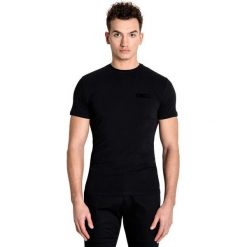 T-shirt ANGELO 15-01R. Czarne t-shirty męskie Giacomo Conti, m, z nadrukiem, z elastanu, bez kołnierzyka. Za 79,00 zł.