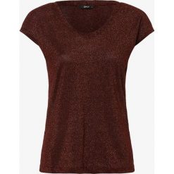 ONLY - T-shirt damski – Onlsilvery, pomarańczowy. Pomarańczowe t-shirty damskie ONLY, l, bez wzorów, bez kołnierzyka. Za 59,95 zł.