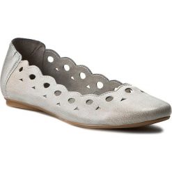 Baleriny damskie: Baleriny MACIEJKA - 01299-19/00-5 Beżowo Błękitny