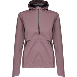Kurtka biegowa ON RUNNING WATERPROOF ANORAK WOMAN. Brązowe bluzy damskie z tkaniny. Za 1560,00 zł.