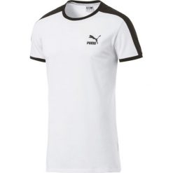Puma Iconic Koszulka Biały. Białe podkoszulki męskie Puma, xxl, bez wzorów, z elastanu, bez kołnierzyka, z krótkim rękawem, krótkie. Za 137,95 zł.