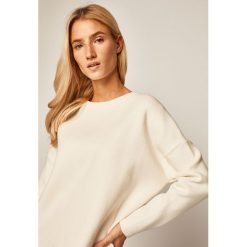 Medicine - Sweter Artisanatura. Białe swetry damskie MEDICINE, s, bez wzorów, z poliesteru, z krótkim rękawem, krótkie, bez kaptura. Za 119,90 zł.