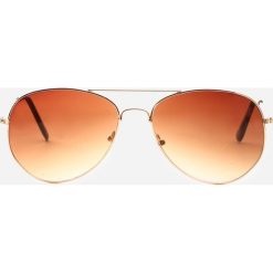 Brązowe Okulary Easing. Pomarańczowe okulary przeciwsłoneczne damskie Renee. Za 39,99 zł.