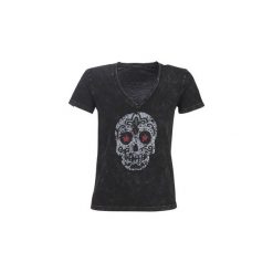 T-shirty z krótkim rękawem Ikks BP10165-37. Czarne t-shirty damskie IKKS, xl, bez wzorów, bez kołnierzyka. Za 289,00 zł.