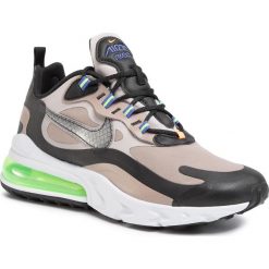 Buty NIKE - Air Max 270 React Wtr CD2049 200 Sepia Stone/Black. Szare półbuty męskie Nike, na co dzień, bez wzorów, ze skóry ekologicznej, bez zapięcia. Za 679,00 zł.