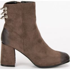 STYLOWE BOTKI NA SŁUPKU VINCEZA. Czarne botki damskie lity marki Vinceza, eleganckie. Za 159,00 zł.