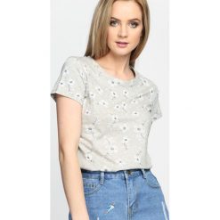 Bluzki damskie: Szary T-shirt Honey Love