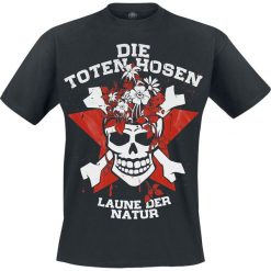 Die Toten Hosen Blumenkopf T-Shirt czarny. Czarne t-shirty męskie Die Toten Hosen, l. Za 62,90 zł.