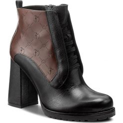 Botki EVA MINGE - Cenobia 2H 17SF1372280EF 171. Brązowe buty zimowe damskie Eva Minge, ze skóry. W wyprzedaży za 289,00 zł.
