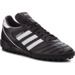 Buty adidas - Kaiser 5 Team 677357 Black/Ftwwht/None. Czarne buty sportowe męskie Adidas, ze skóry, bez zapięcia, do piłki nożnej. W wyprzedaży za 329,00 zł.