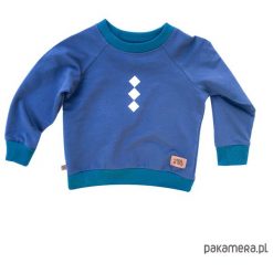 Bluzy chłopięce: Bluza raglan romby