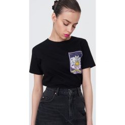 Jeansowa spódnica mini - Czarny. Czarne spódniczki damskie Sinsay, bez wzorów, z jeansu, mini. Za 49,99 zł.