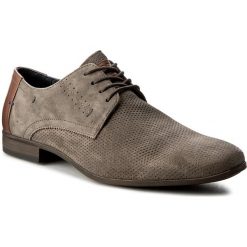 Półbuty LASOCKI FOR MEN - MI07-C278-233-02 Szary. Szare półbuty męskie marki Lasocki For Men, na co dzień, ze skóry. Za 179,99 zł.